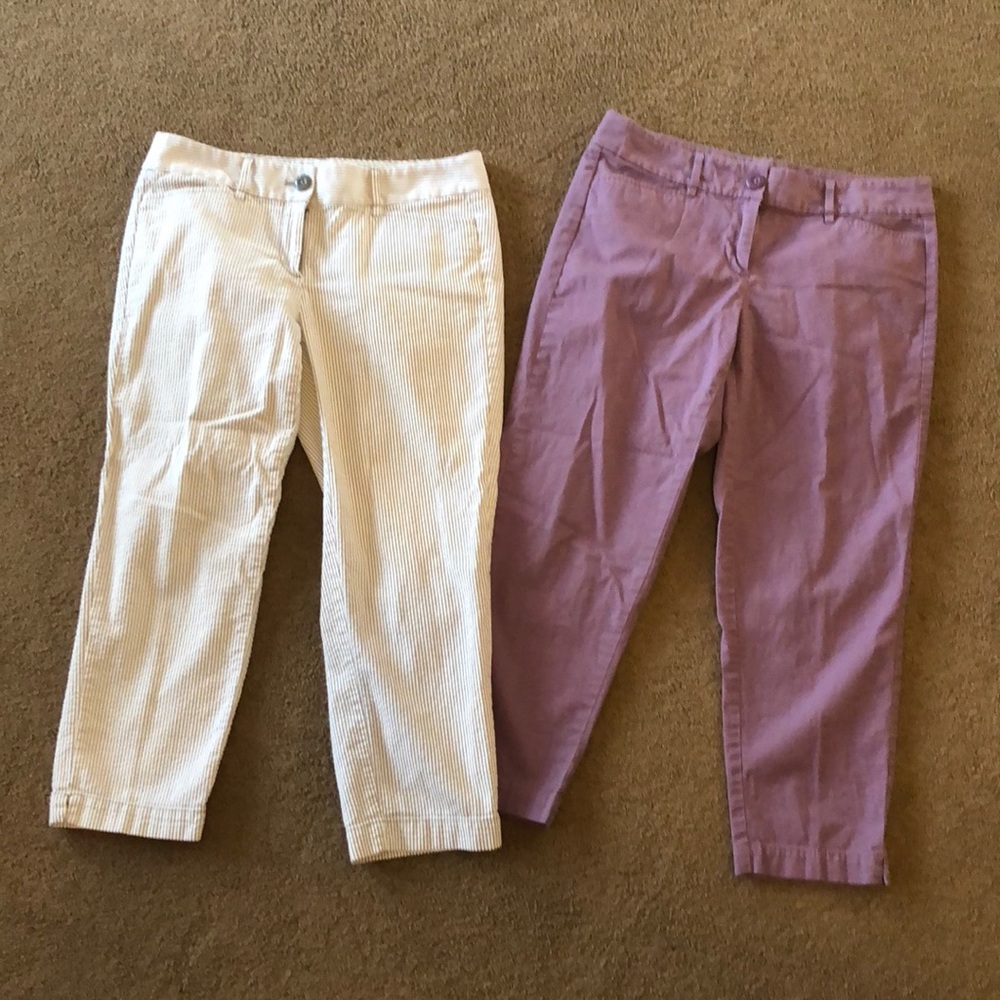 LOFT original crop chinos